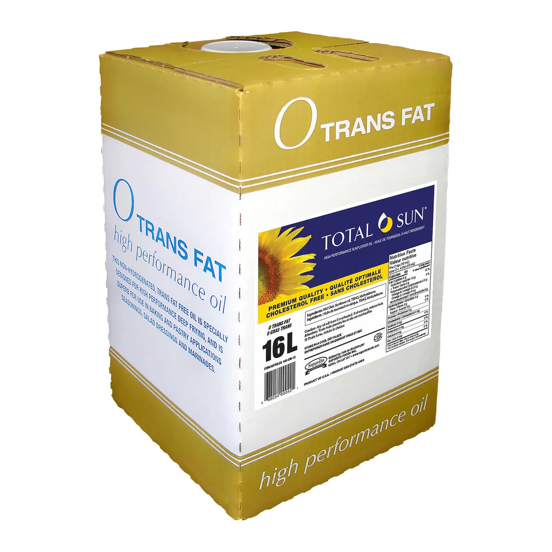 Total Sun High Performance Sunflower Oil, 16 L