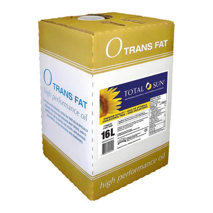 Total Sun High Performance Sunflower Oil, 16 L