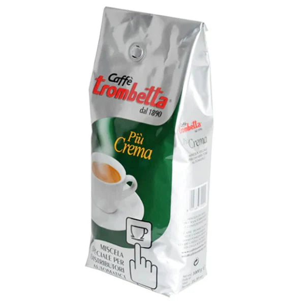 Bag of Trombetta Caffe Cream Beans – 6 x 1kg packs - Canadian Distribution