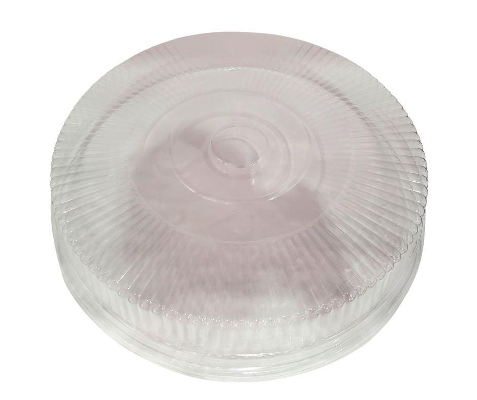 Rhino-Foil - Lids for 18" Round Catering Tray - Plastic - 1018DL