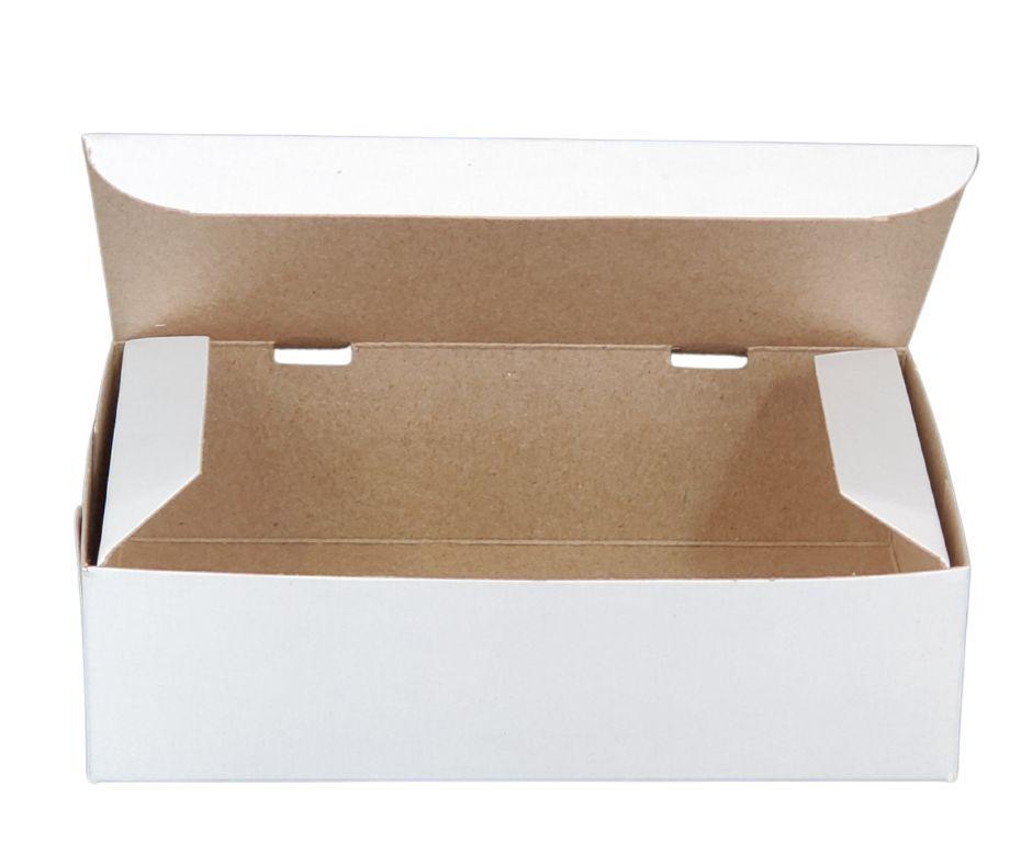 EB - Boîtes à gâteaux blanches - 1 lb (canadien) - 6¼x3¾x1¾