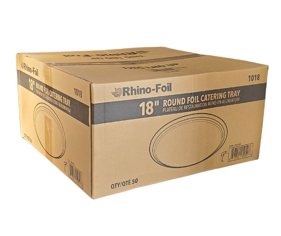 Rhino-Foil - 18" Round Catering Tray - 1018
