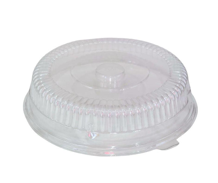 Rhino-Foil - 12" Clear Plastic Lid for Round Catering Tray - AR202R
