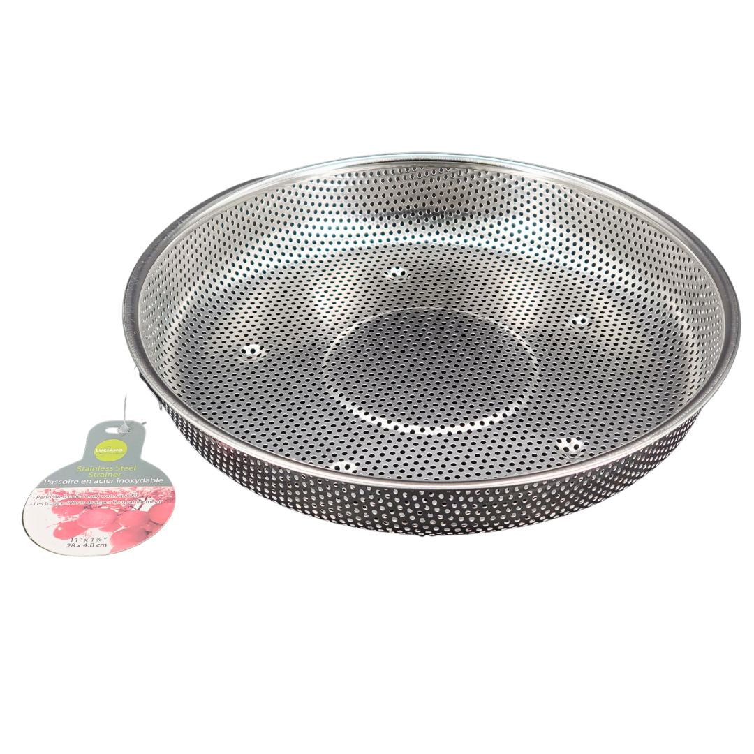 Le Gourmet - Colander 11"Dia Stainless Steel - 70880 (3.50)