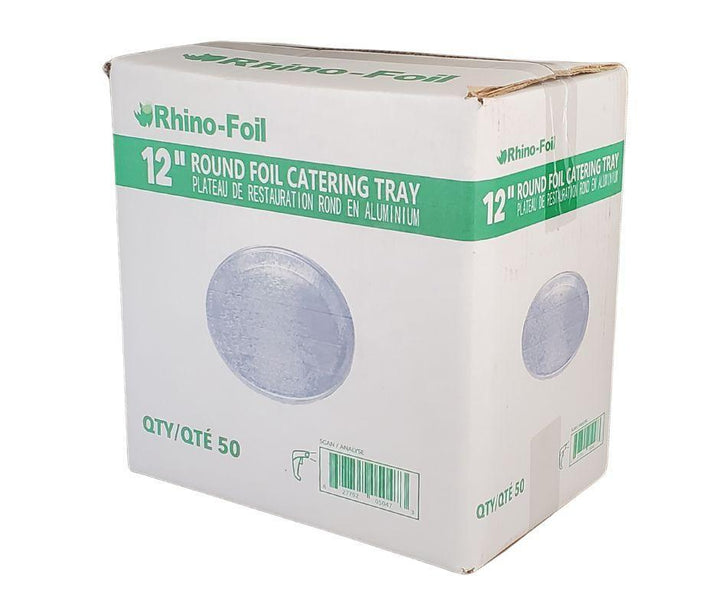 Rhino-Foil - 12" Round Catering Tray - AR201R