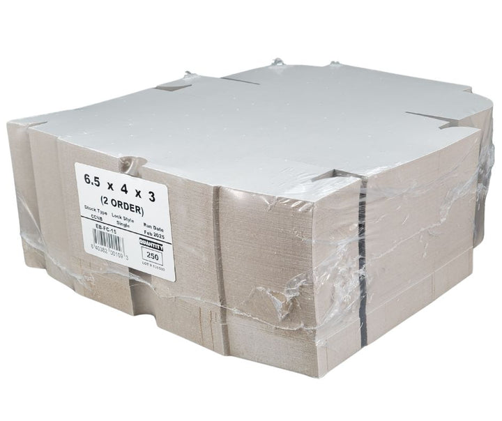 EB - Boîtes à gâteaux blanches - 6½x4x3