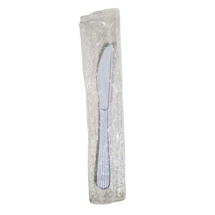 Value+ - Heavy - Plastic Knives - White - Ind. Wrapped - 1000 count