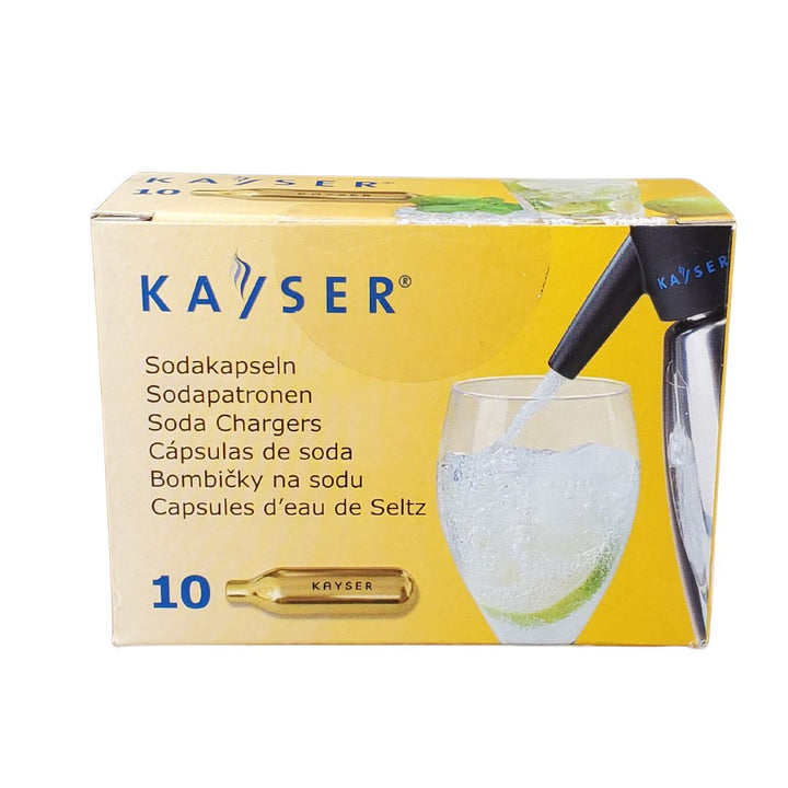 Kayser - CO2 Cartridges - 8 Grams (10 Pack)