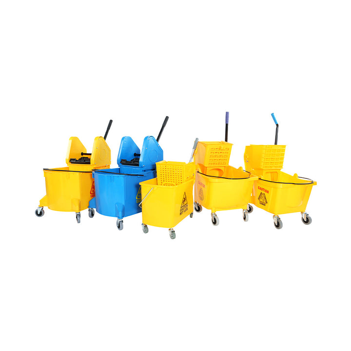 40 Qt Downpress Buckets And Wringers - Sold By The Case