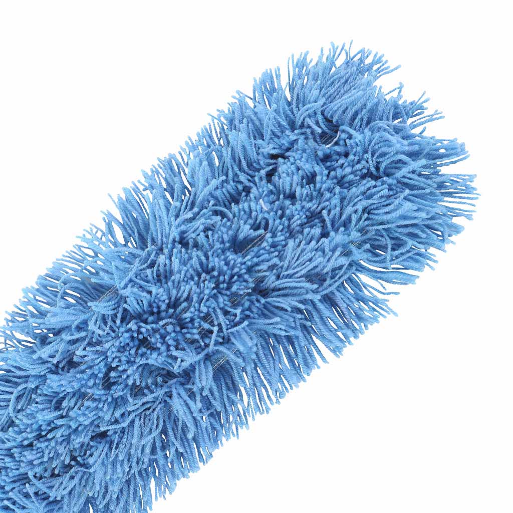 Q-Stat® Electrostatic Blue Tie On Dust Mop Head - Sold By The Case