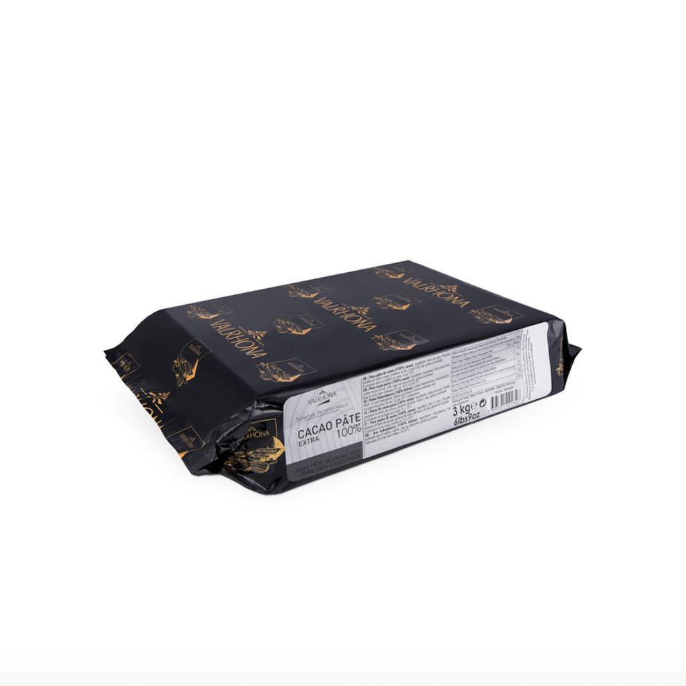 VALRHONA Extra Cocoa Paste – 100% Unsweetened - 3kg