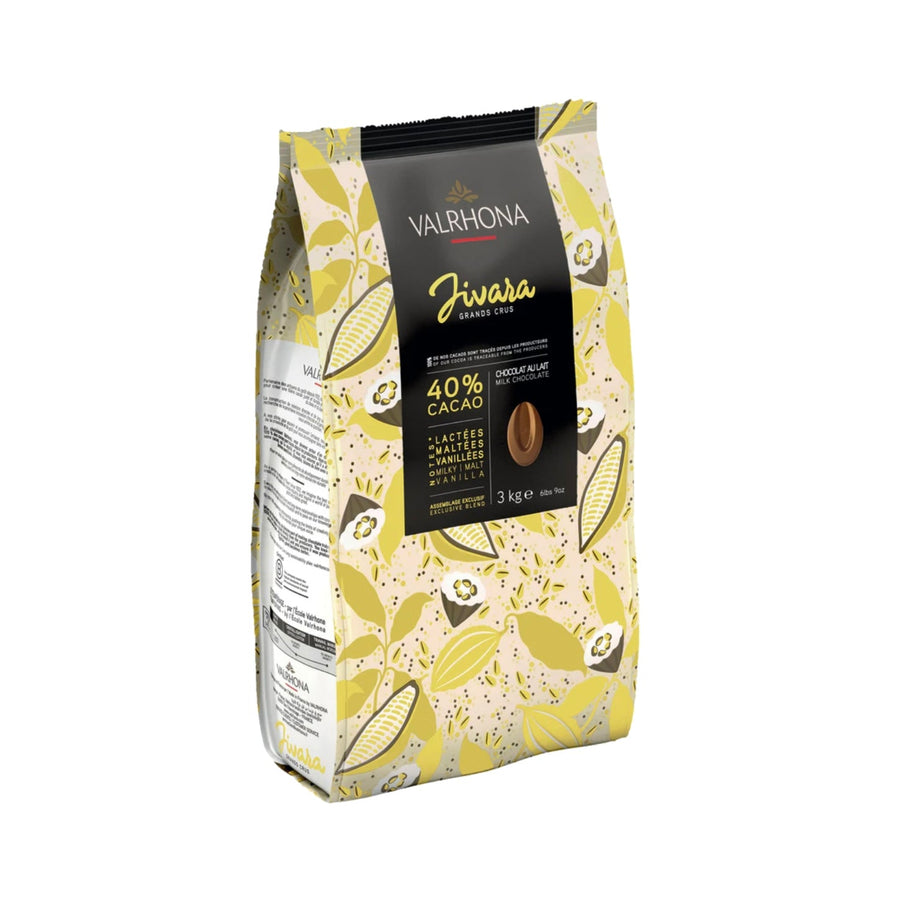 VALRHONA Jivara 40% – Milk Chocolate Couverture - 3kg
