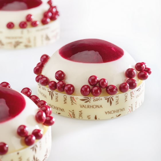 VALRHONA Raspberry Inspiration – Fruit Chocolate Couverture - 500g/3kg