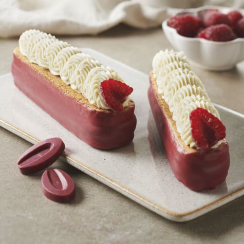 VALRHONA Raspberry Inspiration – Fruit Chocolate Couverture - 500g/3kg