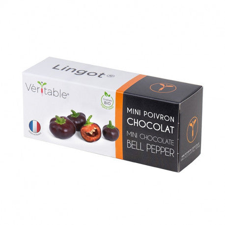 VERITABLE Lingot, Organic Mini Chocolate Bell Pepper - Canadian Distribution - Ships Free Within Canada on Orders Above CAD $199