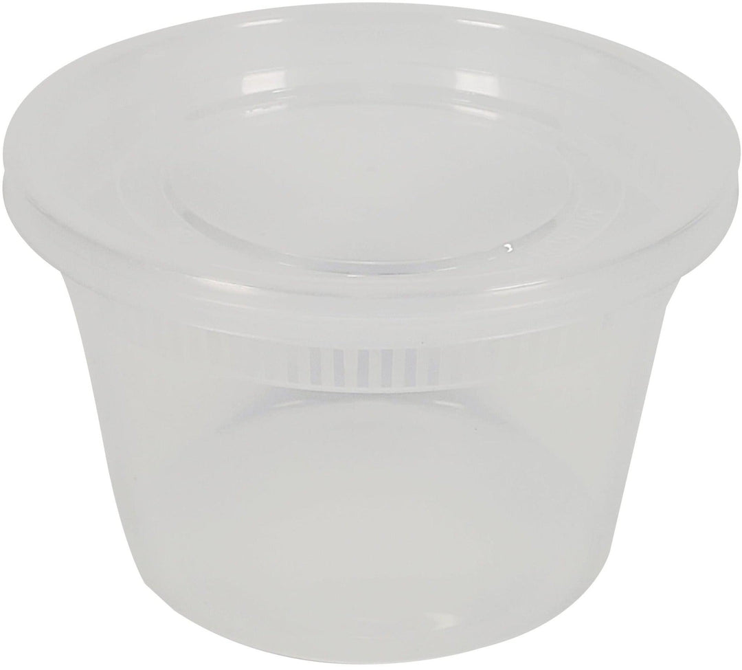 Value+ - 16oz Round Deli Container w/Lids