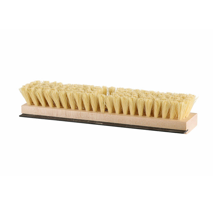 12 Inch Natural Fiber Deck Scrub Head With Squeegee - Sold By The Case