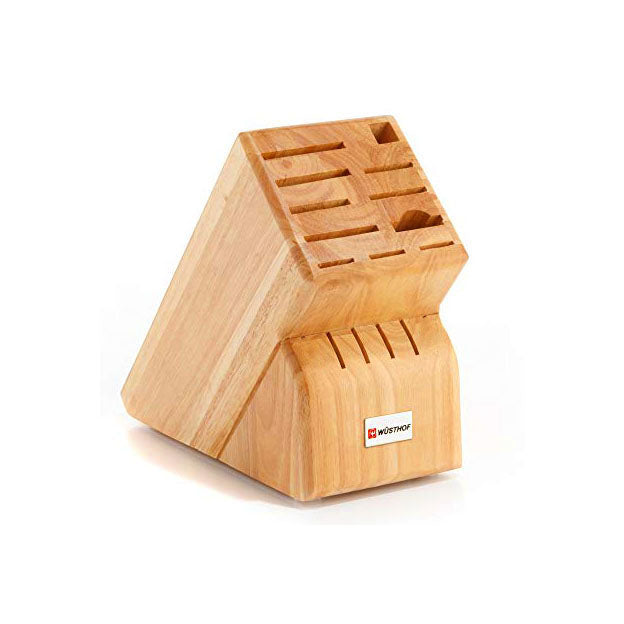 WUSTHOF 15 Slot Natural Beech Knife Block