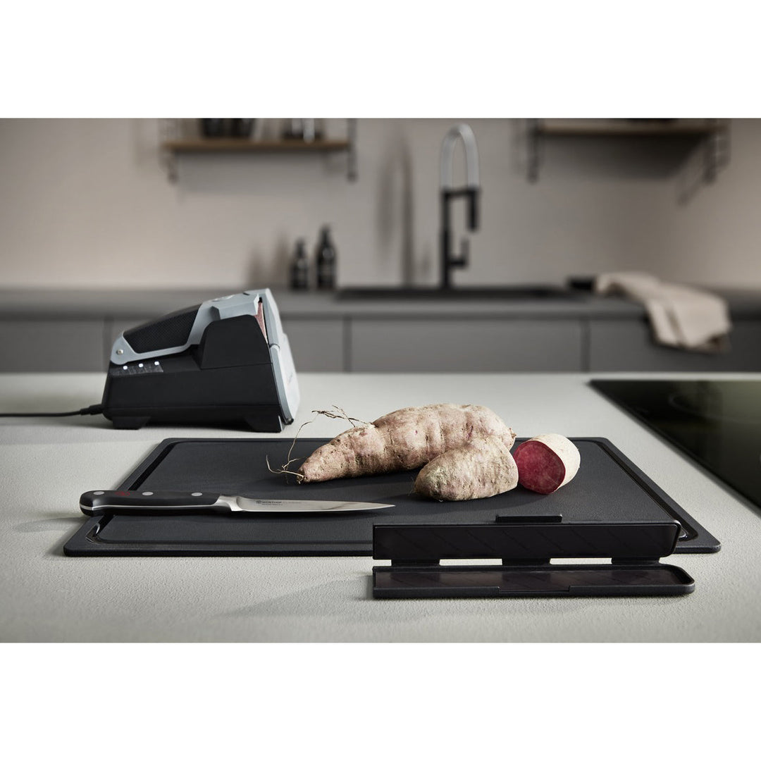 WUSTHOF Flexible TPU Cutting Board – Black, 15 x 9.8 in (38 x 25 cm)