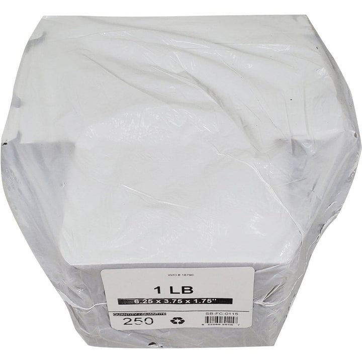 EB - Boîtes à gâteaux blanches - 1 lb (canadien) - 6¼x3¾x1¾