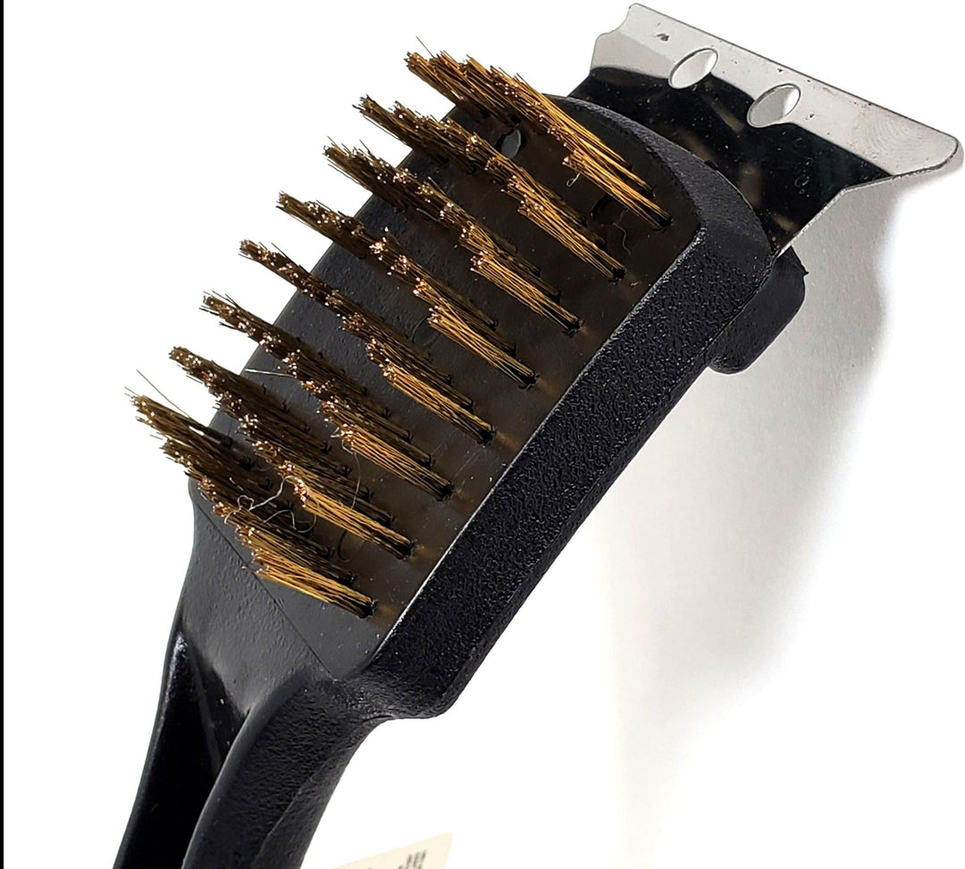 18" Barbeque Brush w/brass bristles