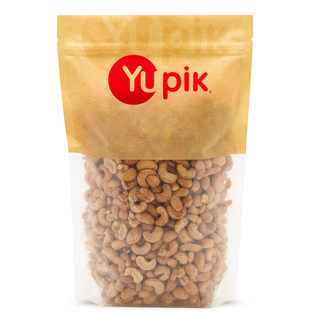 Whole Roasted Cashews (Salted) 6/1Kg - 6 X 1 Kg Unit - Canadian Distribution - Ships Free Within Canada on Orders Above CAD $199