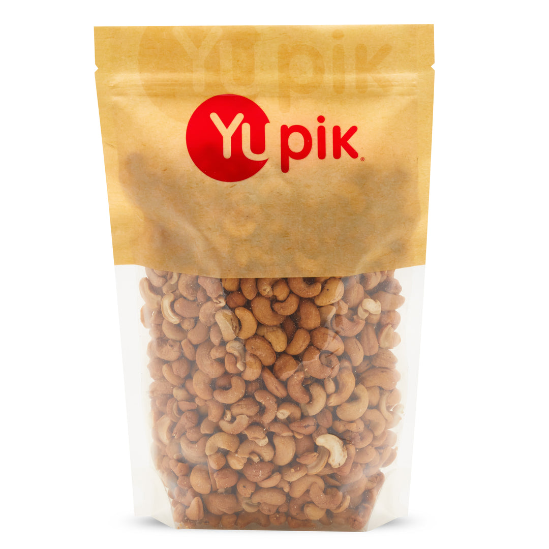 Whole Roasted Cashews (Unsalted) 6/1Kg - 6 X 1 Kg Unit - Canadian Distribution - Ships Free Within Canada on Orders Above CAD $199