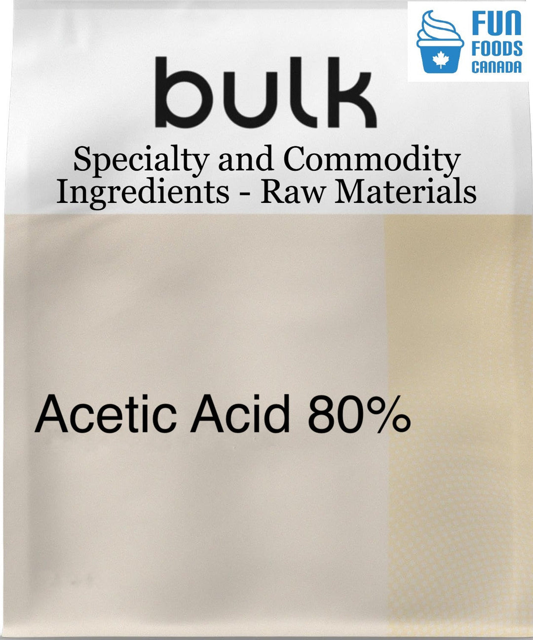 Acetic Acid 80% - Specialty and Commodity Products - Bulk - Chemicals - Ingredients - Raw Material Distributor Canada