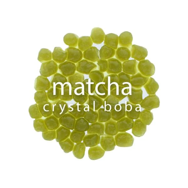Matcha Flavored Crystal Boba - Jelly Boba - Bossen Canada Wholesale Distribution