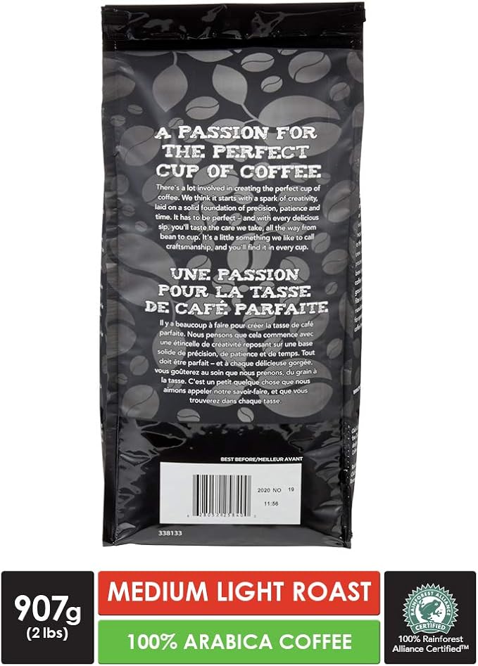 Case of Club Coffee Craft Roasters | 100% Colombian - Whole Bean Bag - Case of 8 x 2 LB Bags