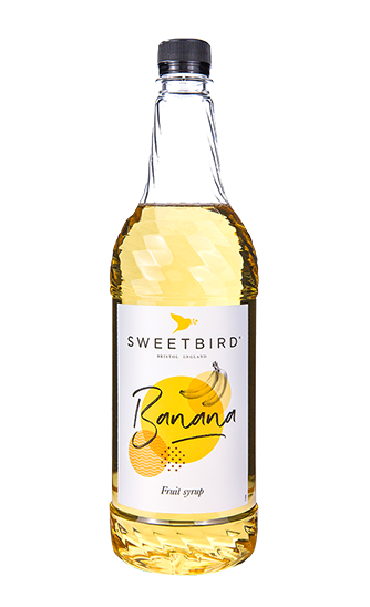 Sweetbird Syrup - Banana - 6 x 1 L Case