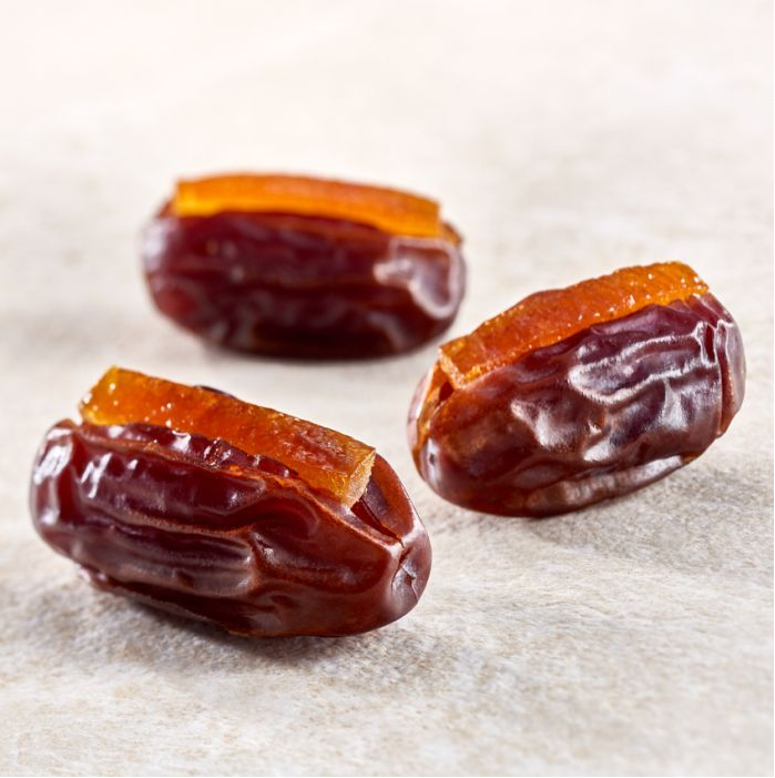 Premium Khidri Dates with Candied Orange Peel