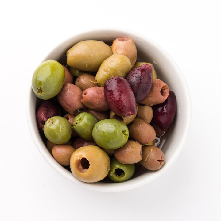 Pitted Mixed Olives - 5 kg Case - CW Canada - Canadian Distribution