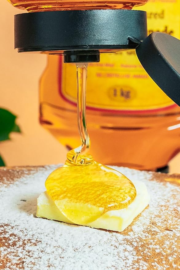 Be Sweet Honey Spread, Contains Real Canadian Honey, Inverted Bottle with Drip-Free Cap, Bakes and Cooks Like Honey