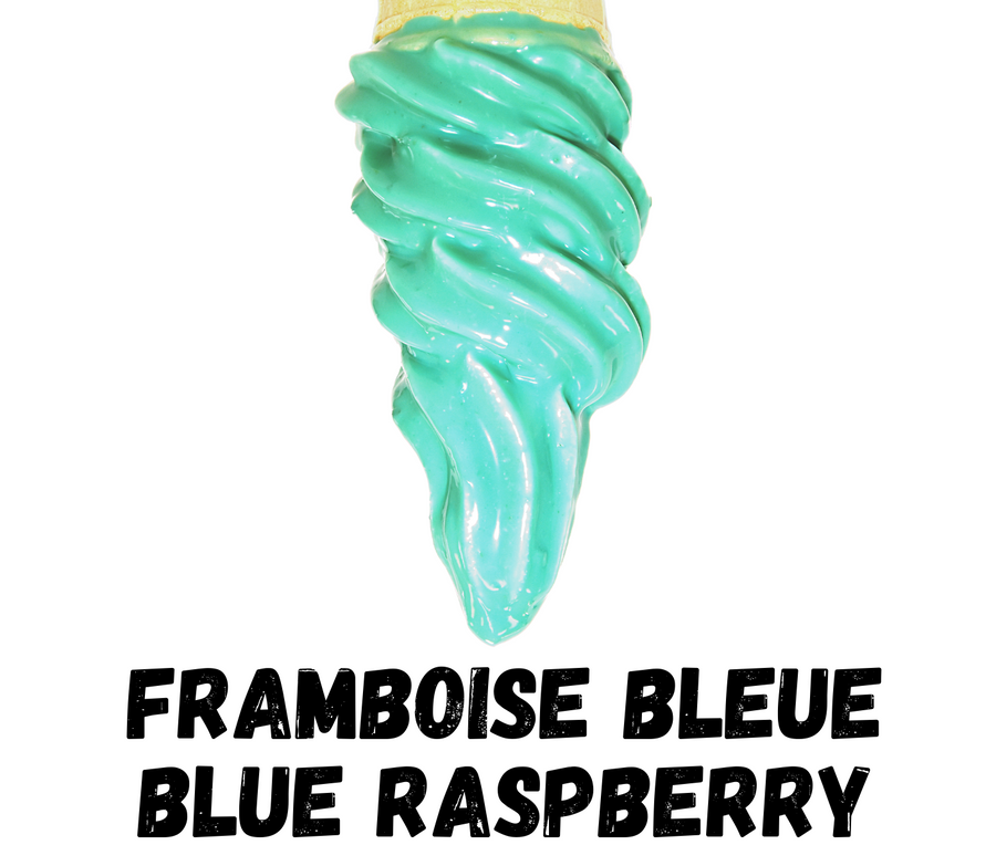 Belgian Blue Rasberry Cone Dip - Case of 6 x 1KG - Canadian Distribution