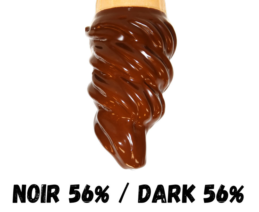 Belgian Dark 56% Cone Dip - Case of 6 x 1KG - Canadian Distribution