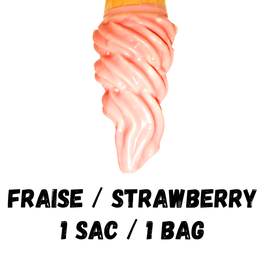 Belgian Strawberry Cone Dip - Case of 6 x 1KG - Canadian Distribution