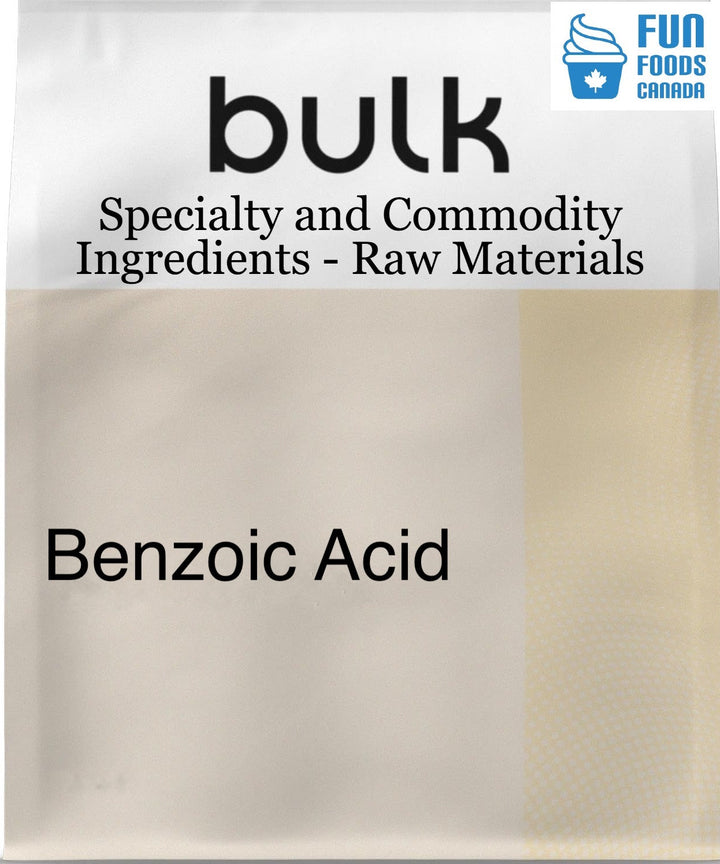 Benzoic Acid FCC USP - Specialty and Commodity Products - Bulk - Chemicals - Ingredients - Raw Material Distributor Canada