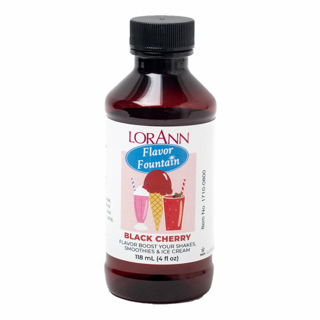 Black Cherry Flavor - 4 oz. - 32 oz. - Ice Cream and Beverage Flavors - LorAnn Oils - Canadian Distribution