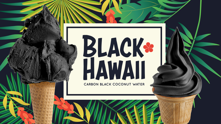 Vegan Black Hawaii Cone Dip Coating - 1.5 KG Bucket - Rubicone Canada - Ships Free Within Canada on Orders Above CAD $199