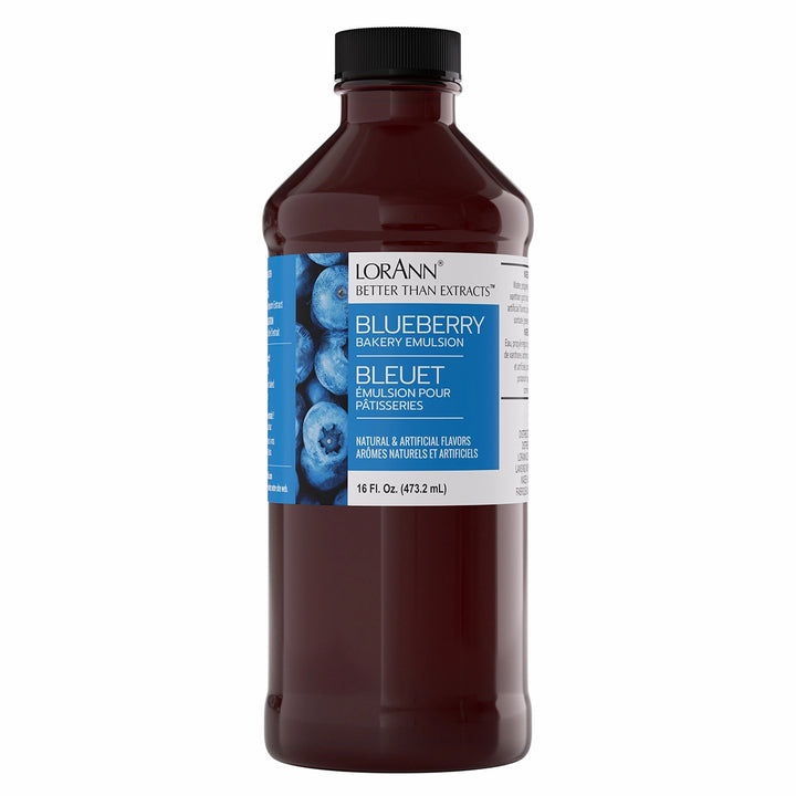 Blueberry Bakery Emulsion (No Added Color) - 4 oz. - 16 oz. - 1 Gallon - 5 Gallons - Bakery Emulsions Canada - Ships Free Within Canada on Orders Above CAD $199