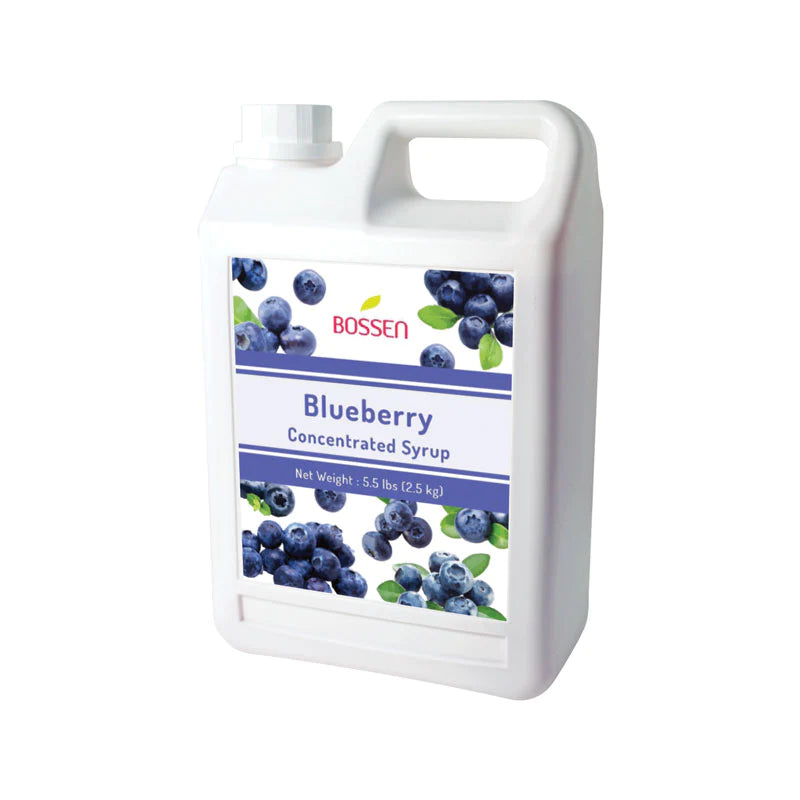 Blueberry Fruit Syrup Bossen Canada