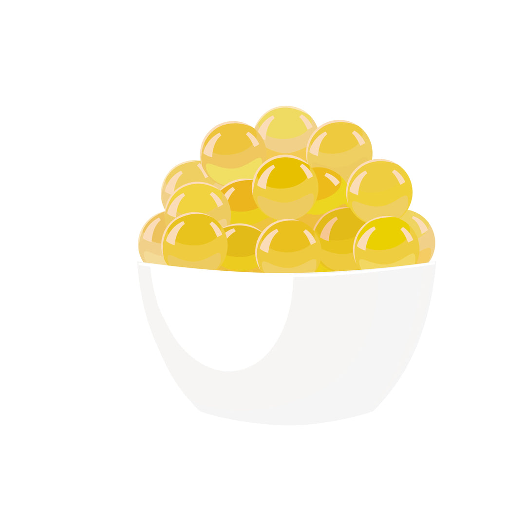 Volt Amber Bursting Boba ENERGY | Caffeinated Popping Boba | Foodservice Bossen Canada Distribution