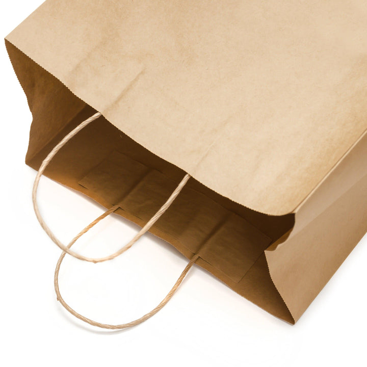 Eco-Craze - Kraft Paper Handle Bag - 13x7x17