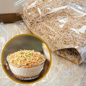 Canadian Wholesaler and Supplier of Bulk Toasted Kataifi - Kataifi Grille - 4.54 KG (10 Lbs.) Box