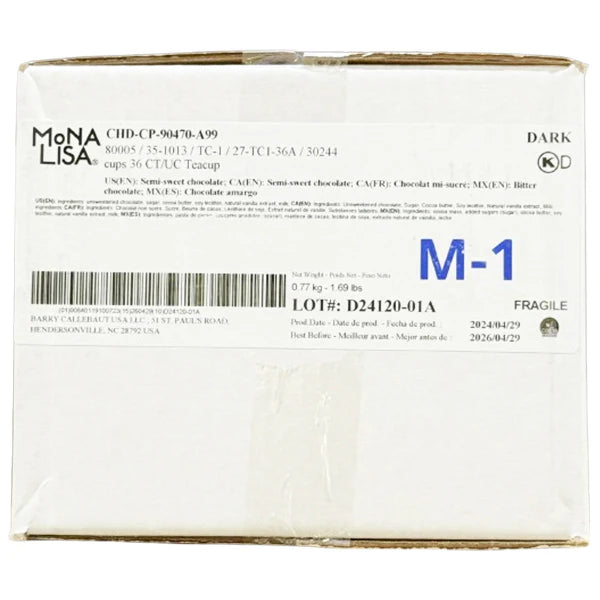 MONA LISA - Dark Tea Cup - 36EA - Ships Free Within Canada on Orders Above CAD $199