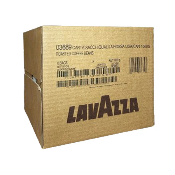 Case of Rossa Coffee Beans - 6 x 1KG - Lavazza Coffee Canada