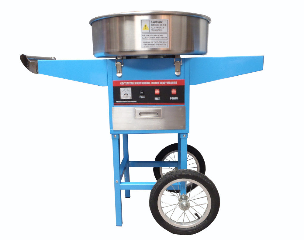 Cart for Professional Cotton Candy Machine - Table-Top Model - Canada Distribution