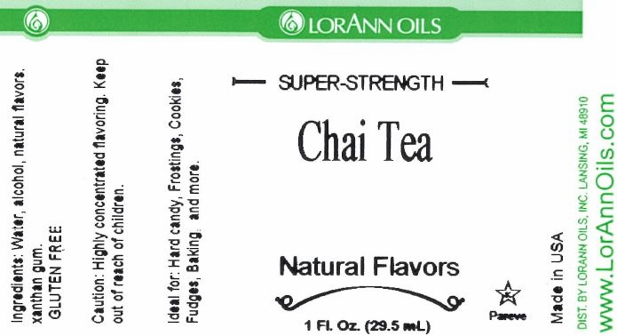 Chai Tea Flavoring - Super Strength Flavor 1 oz., 16 oz., 1 Gallon