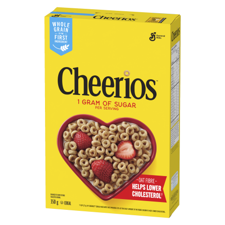 Cereal Cheerio - 9 x 1000 g - Cheerios - Restaurant and Foodservice Ingredients - Canadian Distribution